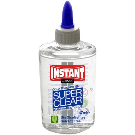 INSTANT COLA SUPERCLEAR BOTELLA 147ML TRANSPARENTE
