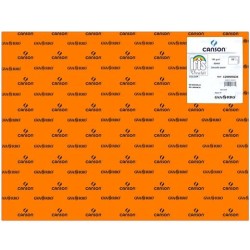 IRIS CARTULINA 50X65CM 185GR NARANJA -25U-