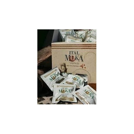 ITALMOKA CAFÉ ESPRESSO CREMOSO CON VASO, PALETINA Y AZUCAR CAJA 150 CAFÉS