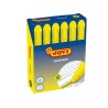JOVI MARCADOR FLUORESCENTE JOVI!NEON DE GEL EN STICK 140MM AMARILLO CAJA 12 UD