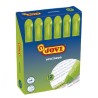 JOVI MARCADOR FLUORESCENTE JOVI!NEON DE GEL EN STICK 140MM VERDE CAJA 12 UD