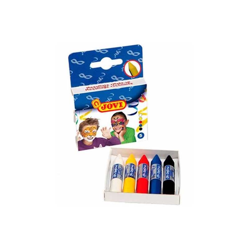 JOVI ESTUCHE 5 BARRAS DE MAQUILLAJE EN BARRA 5,6GR COLORES SURTIDOS