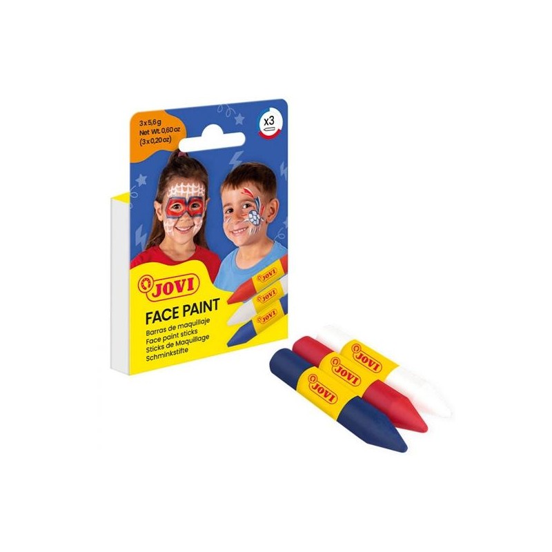 JOVI MAQUILLAJE ESTUCHE 3 BARRAS ADVENTURE