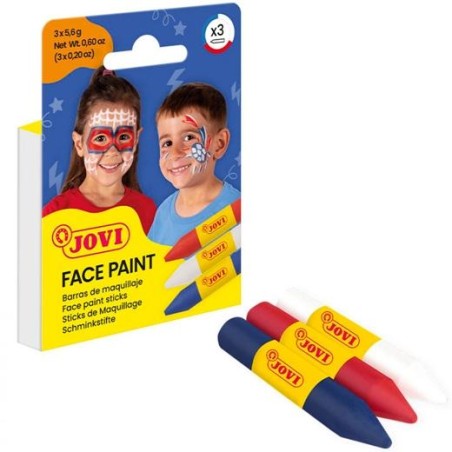 JOVI MAQUILLAJE ESTUCHE 3 BARRAS ADVENTURE