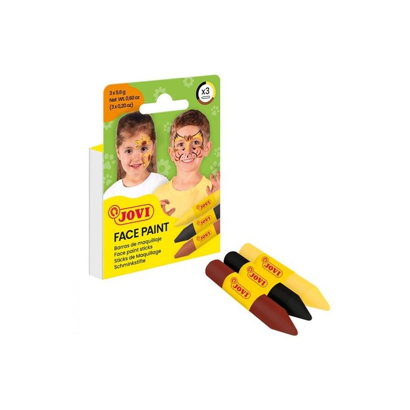 JOVI MAQUILLAJE ESTUCHE 3 BARRAS ANIMAL