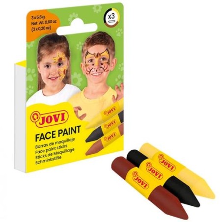 JOVI MAQUILLAJE ESTUCHE 3 BARRAS ANIMAL