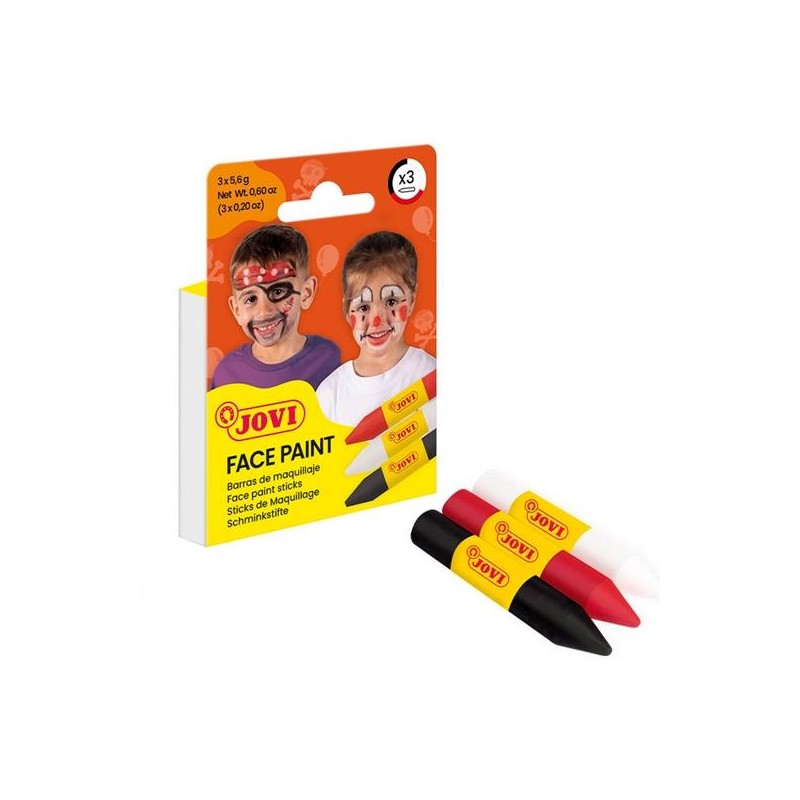 JOVI MAQUILLAJE ESTUCHE 3 BARRAS SCARY