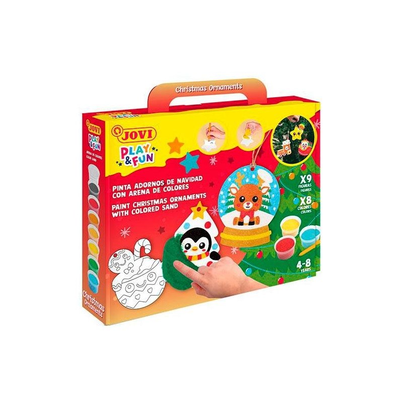 JOVI KIT PLAY&FUN PINTA CON ARENA COLORES SURTIDOS