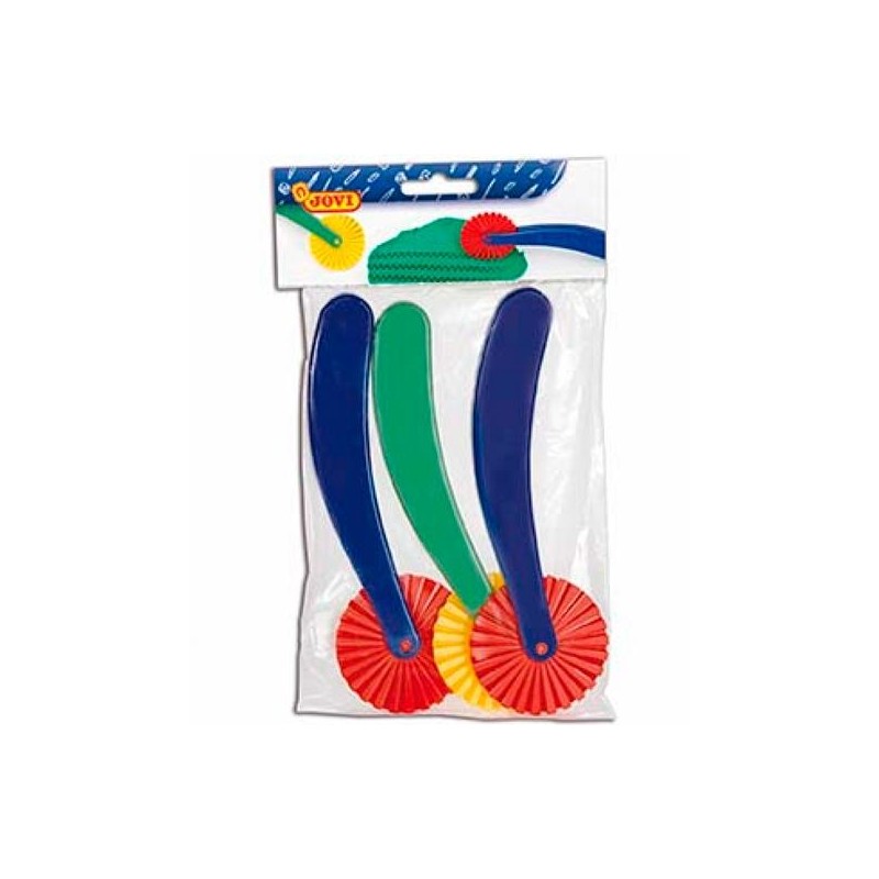 JOVI RUEDAS CORTADORAS DE PASTA BOLSA 3U C/SURTIDOS