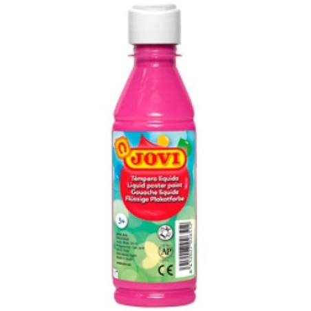 JOVI TÉMPERA LÍQUIDA MAGENTA BOTELLA DE 250ML