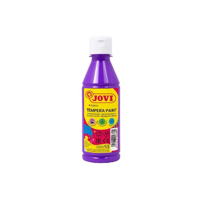 JOVI TÉMPERA LÍQUIDA VIOLETA BOTELLA DE 250ML