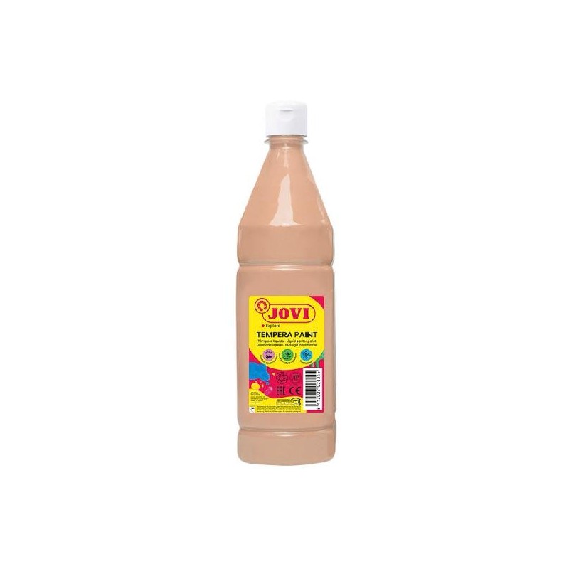 JOVI TÉMPERA LÍQUIDA PAINT CARNE BOTELLA 1000ML