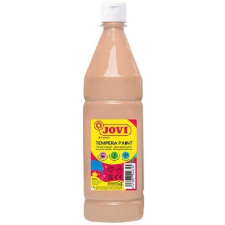 JOVI TÉMPERA LÍQUIDA PAINT CARNE BOTELLA 1000ML