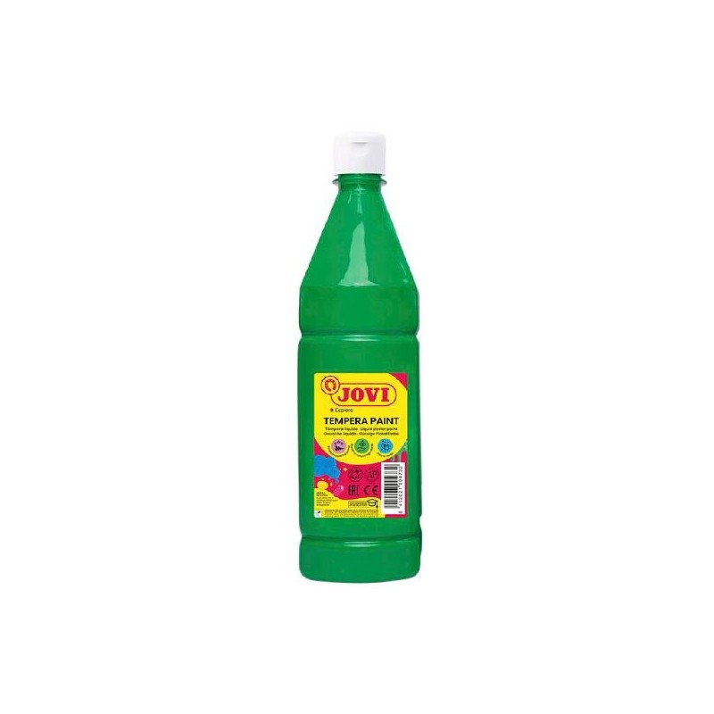 JOVI TÉMPERA LÍQUIDA PAINT VERDE MEDIO BOTELLA 1000ML