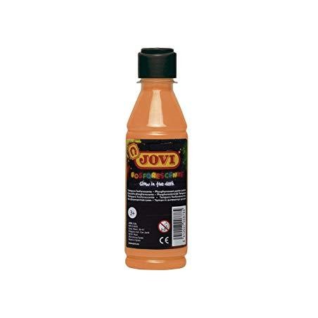 JOVI TÉMPERA FOSFORESCENTE NARANJA BOTELLA DE 250ML