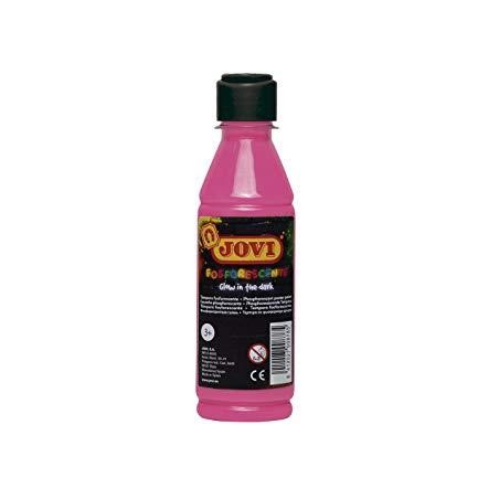 JOVI TÉMPERA FOSFORESCENTE MAGENTA BOTELLA DE 250ML