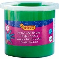 JOVI PINTURA DE DEDOS ESTUCHE 5 BOTES 125ML VERDE