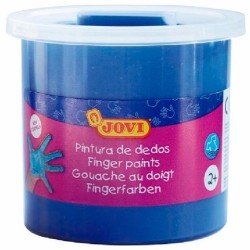 JOVI PINTURA DE DEDOS ESTUCHE 5 BOTES 125ML AZUL