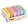 JOVI PLASTILINA PASTILLA 50GR COLORES SURTIDOS PASTEL CAJA 6 UD
