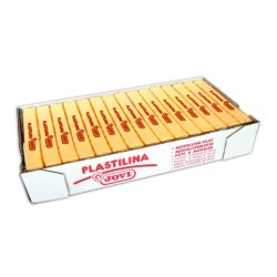 JOVI PLASTILINA SCHOOL PASTILLA 150GR AMARILLO CAJA 15 UD