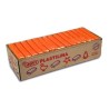 JOVI PLASTILINA PASTILLA 350GR UNICOLOR NARANJA CAJA 15 UD