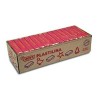 JOVI PLASTILINA PASTILLA 350GR UNICOLOR ROJO CAJA 15 UD