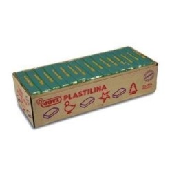 JOVI PLASTILINA PASTILLA 350GR UNICOLOR VERDE OSCURO CAJA 15 UD