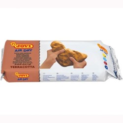 JOVI AIR DRY PASTILLA DE PASTA MODELAR ENDURECE AL AIRE 1000GR TERRACOTA