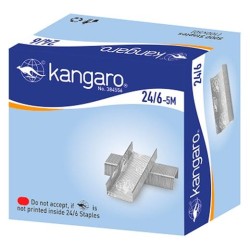 KANGARO GRAPAS 24/6 CAJA 5000U