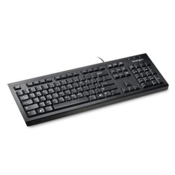 KENSINGTON TECLADO VALUE CABLE USB MEMBRANA SELLADA QWERTY ESPAÑOL NEGRO