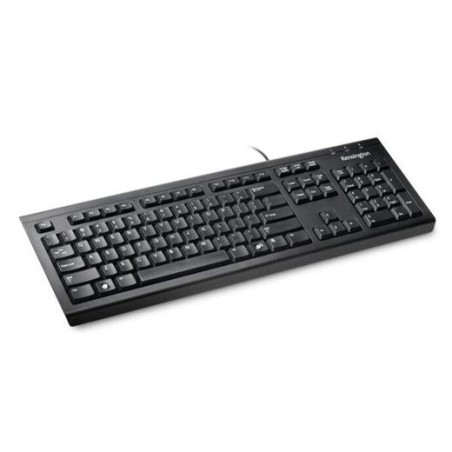 KENSINGTON TECLADO VALUE CABLE USB MEMBRANA SELLADA QWERTY ESPAÑOL NEGRO