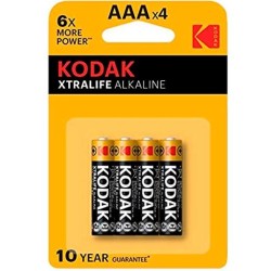 KODAK PILAS EXTRALIFE ALCALINA 4UD LR03 AAA BLISTER