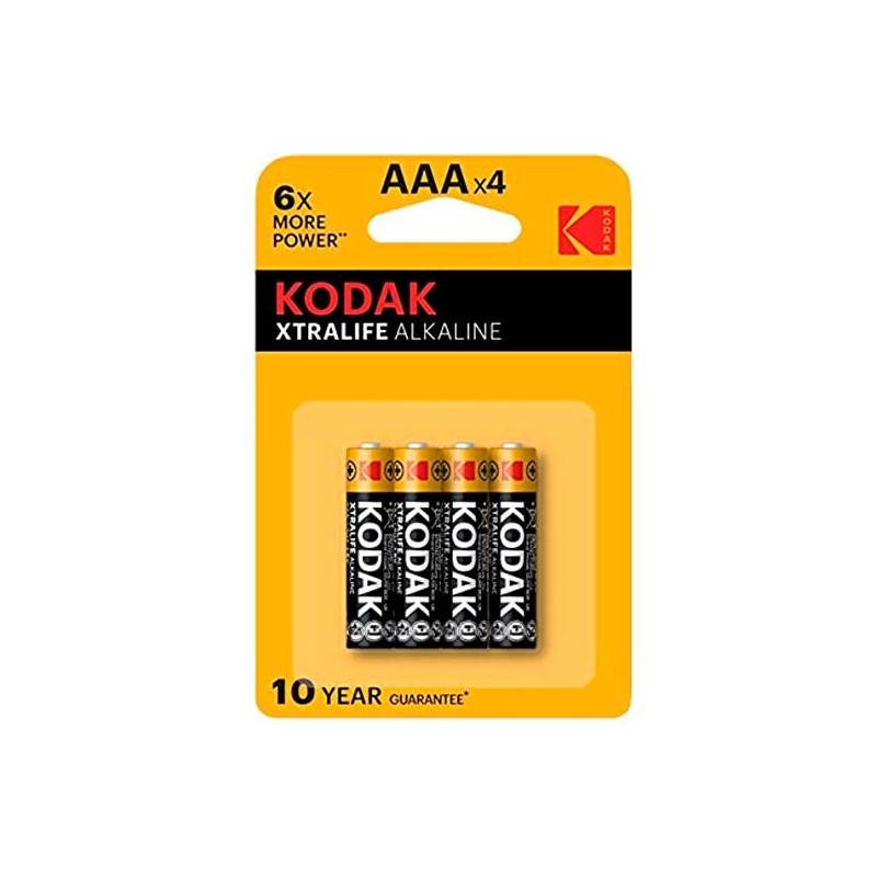 KODAK PILAS EXTRALIFE ALCALINA 4UD LR03 AAA BLISTER