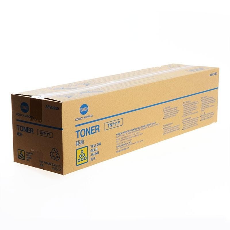 KONICA-MINOLTA TONER AMARILLO BIZHUB/PRO C654, C654E,C754, C754E, C650,750 - TN711Y