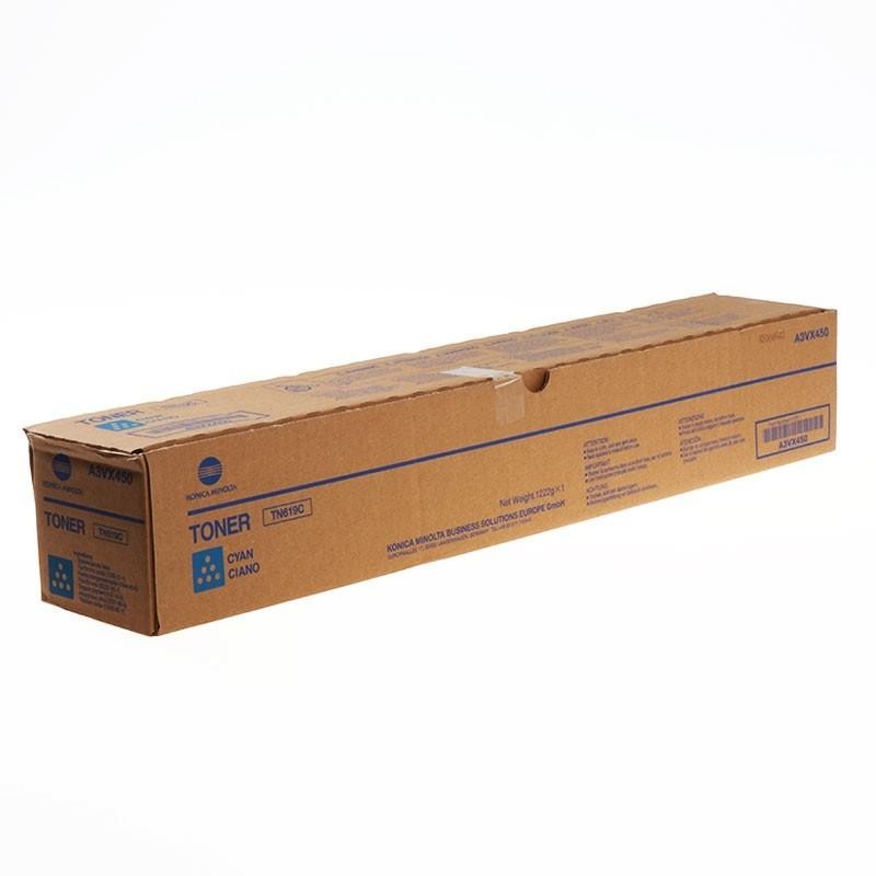 KONICA-MINOLTA TONER CIAN BIZHUB/PRES/PRINT/PRO C C1060, 1070, 1070P, 2060, 2070, 2070P - TN619C