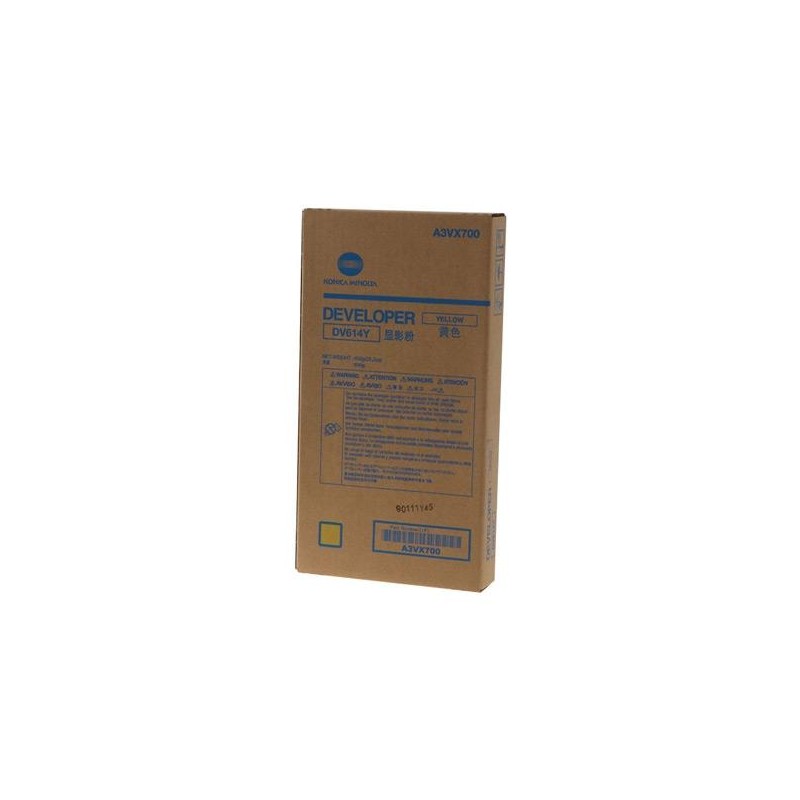 KONICA-MINOLTA REVELADOR AMARILLO K PRESS C1060,C1060L, C1070, C1070P, C2060, C3080, C3070, C2060L, C3080P, C2070, C3080, C2070P