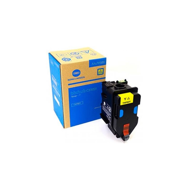 KONICA-MINOLTA TONER AMARILLO BIZHUB C3320I, C3321I - TNP80Y