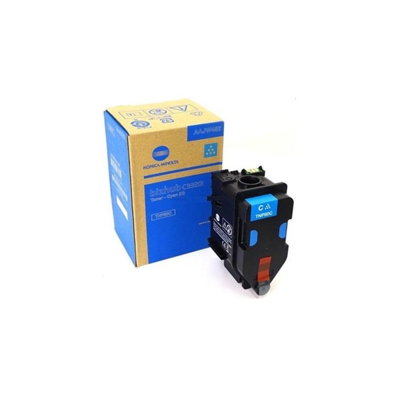 KONICA-MINOLTA TONER CIAN BIZHUB C3320I, C3321I - TNP80C