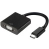 AISENS CONVERSOR USB-C A VGA USB-C/M - HDB15/H NEGRO 15CM