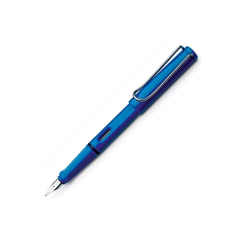 LAMY PLUMA ESTILOGRÁFICA SAFARI 014M TINTA AZUL PUNTA M AZUL