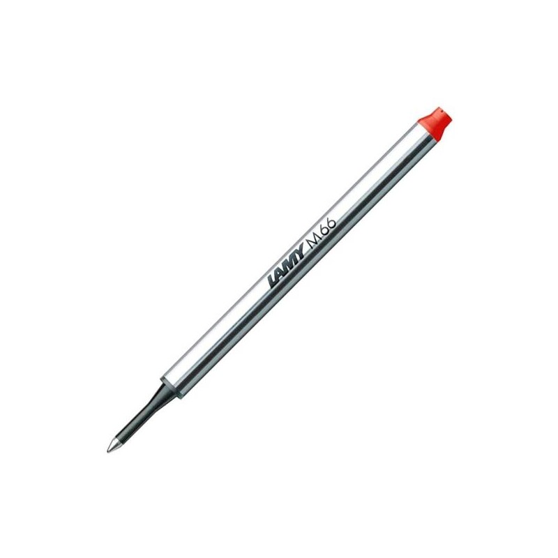 LAMY RECAMBIO PARA ROLLER M63 CON CAPUCHÓN PUNTA MEDIA ROJO
