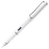 LAMY PLUMA ESTILOGRÁFICA SAFARI 019M TINTA AZUL PUNTA M BLANCO
