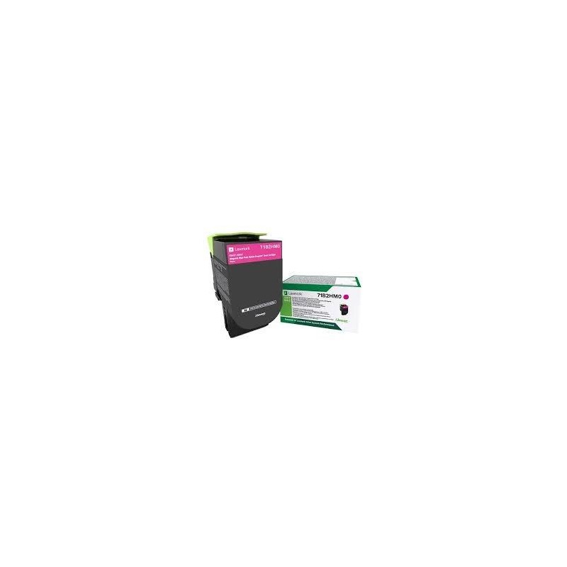 LEXMARK TONER MAGENTA CS/CX 417, 517 - GRAN RENDIMIENTO RETORNABLE