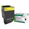 LEXMARK TONER AMARILLO CS/CX 417, 517 - GRAN RENDIMIENTO RETORNABLE