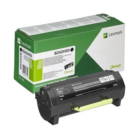 LEXMARK TONER NEGRO B-2442DW, 2650DW, 2546DW, 2546DN / MB2442ADWE, 2650ADWE, 2546ADWE GRAN CAPACIDAD