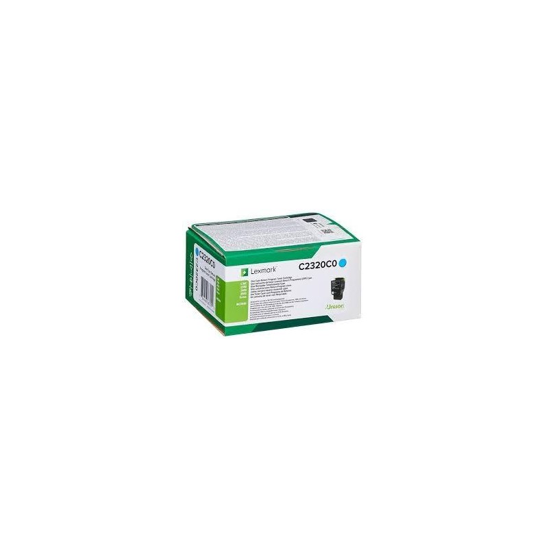 LEXMARK TONER CIAN C2320, C2425, C2535, MC2640