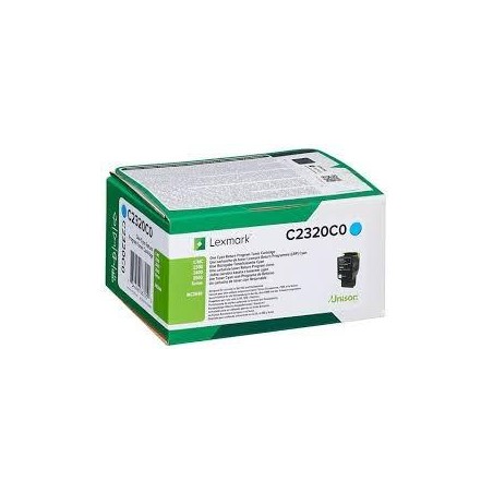 LEXMARK TONER CIAN C2320, C2425, C2535, MC2640