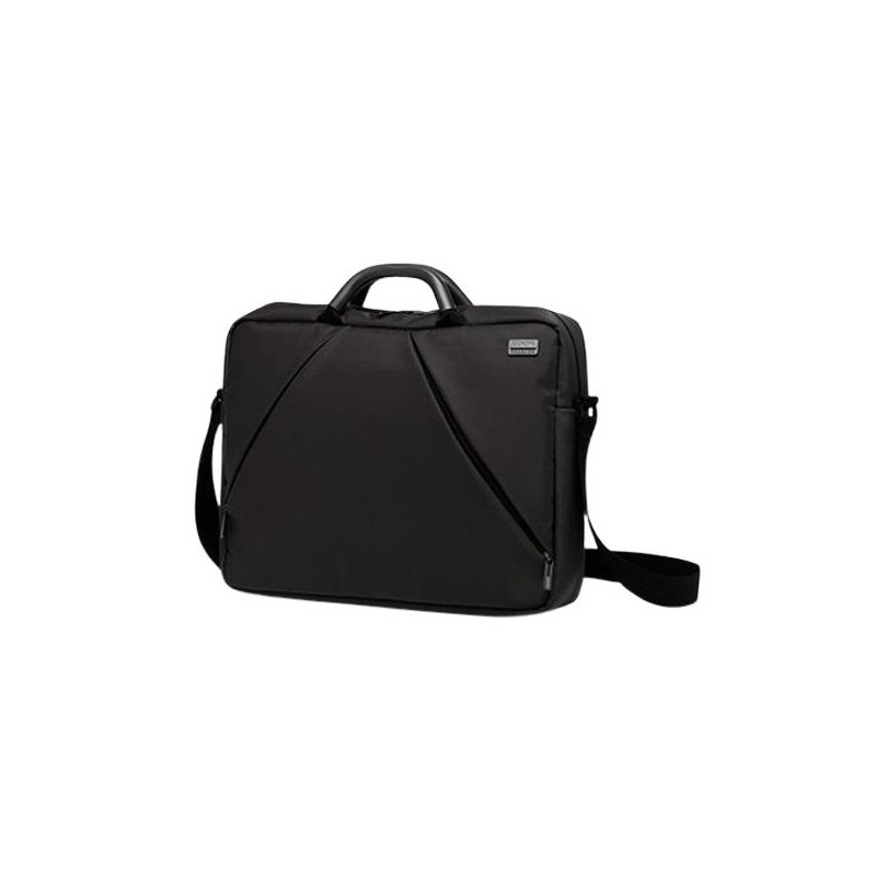 LEXON FUNDA PARA ORDENADOR PORTÁTIL 16" Y PORTADOCUMENTOS NEGRO