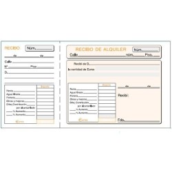 LOAN TALONARIO ALQUILER INQUILINOS TERCIO DE FOLIO SIN COPIA