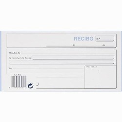 LOAN TALONARIO RECIBOS TERCIO DE FOLIO TRIPLICADO AUTOCOPIA